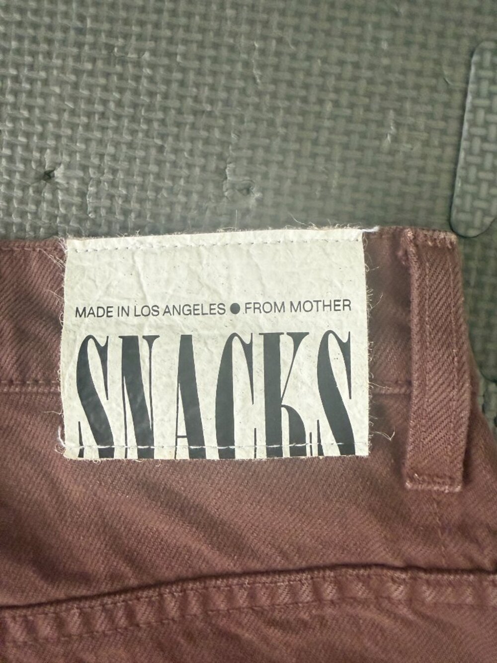 NWOT MOTHER SNACKS! Twizzy Skimp Jeans in French Roast/28- High Rise- MSRP $469 - Picture 8 of 14